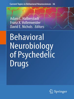 cover image of Behavioral Neurobiology of Psychedelic Drugs